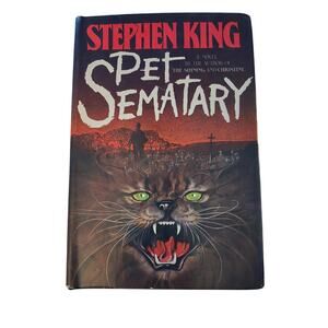 Pet Sematary by Stephen King doubleday books